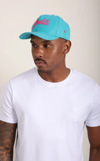 Boné Judá Miami Signature Turquoise & Pink
