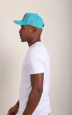 Boné Judá Miami Signature Turquoise & Pink