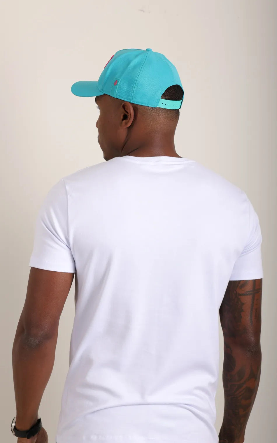 Boné Judá Miami Signature Turquoise & Pink
