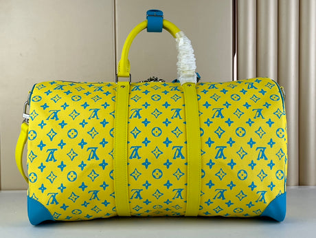 Keepall Bandouliere 50 Lime Monogram Playground