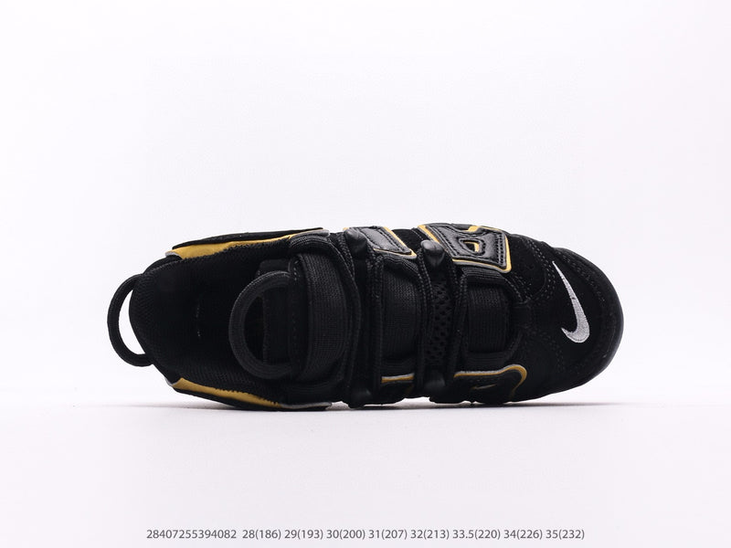 Nike Air More Uptempo Black Infantil