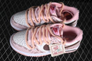 SB DUNK LOW WHITE PINK BROWN
