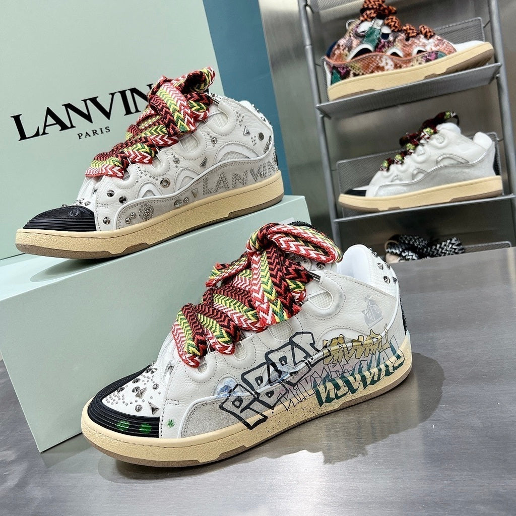Lanvin Sneakers Curb Grafite – Manfrim Store
