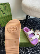 GUCCI Women's sandal with Double GG