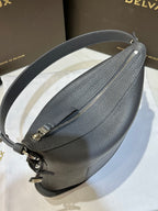 Delvaux Pin Swing Shoulder Bag Stone