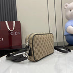 Gucci GG Supreme Small Camera Bag Beje