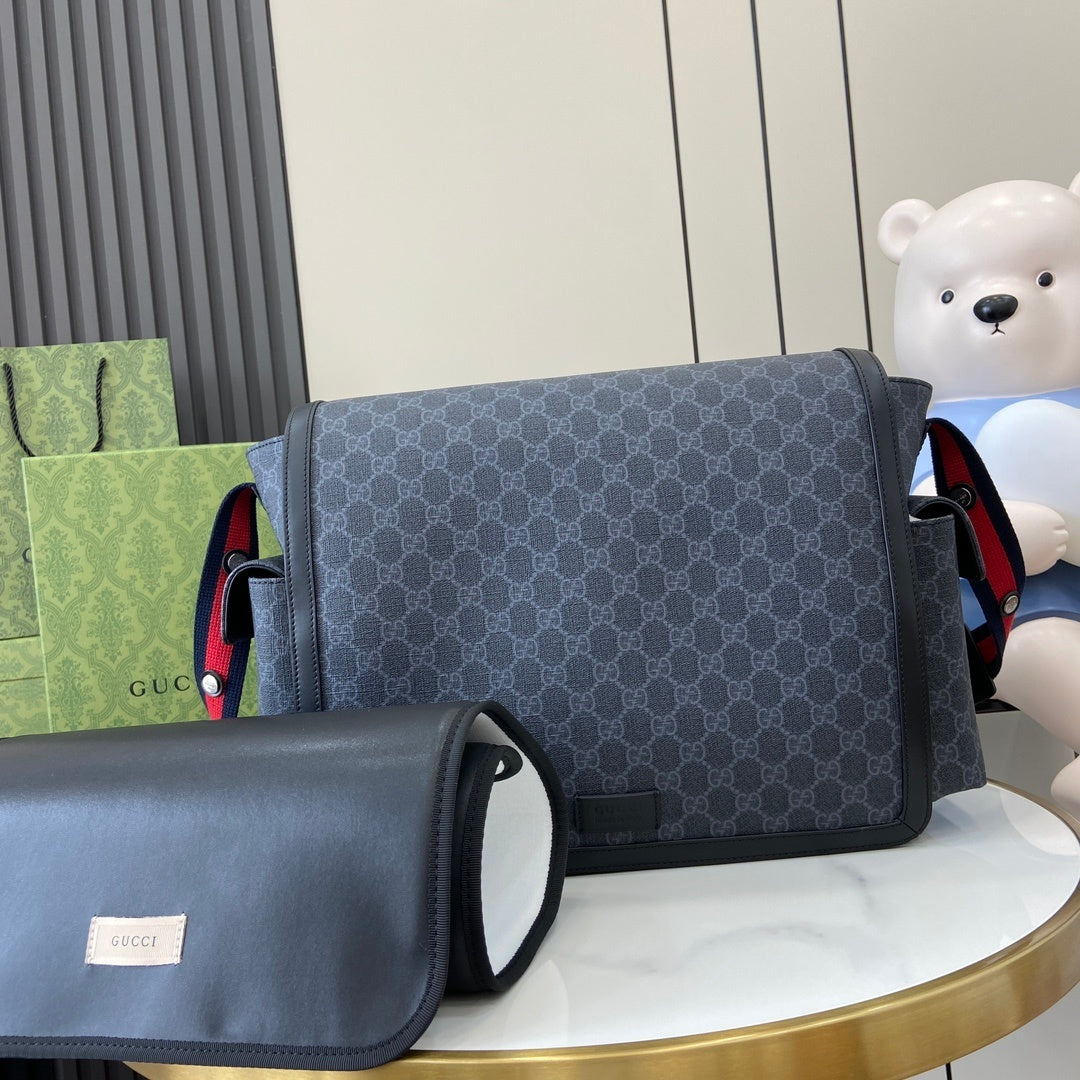 Gucci GG Supreme Diaper Bag