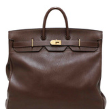 Bolsa Hermes Haut à Courroies 50 marrom