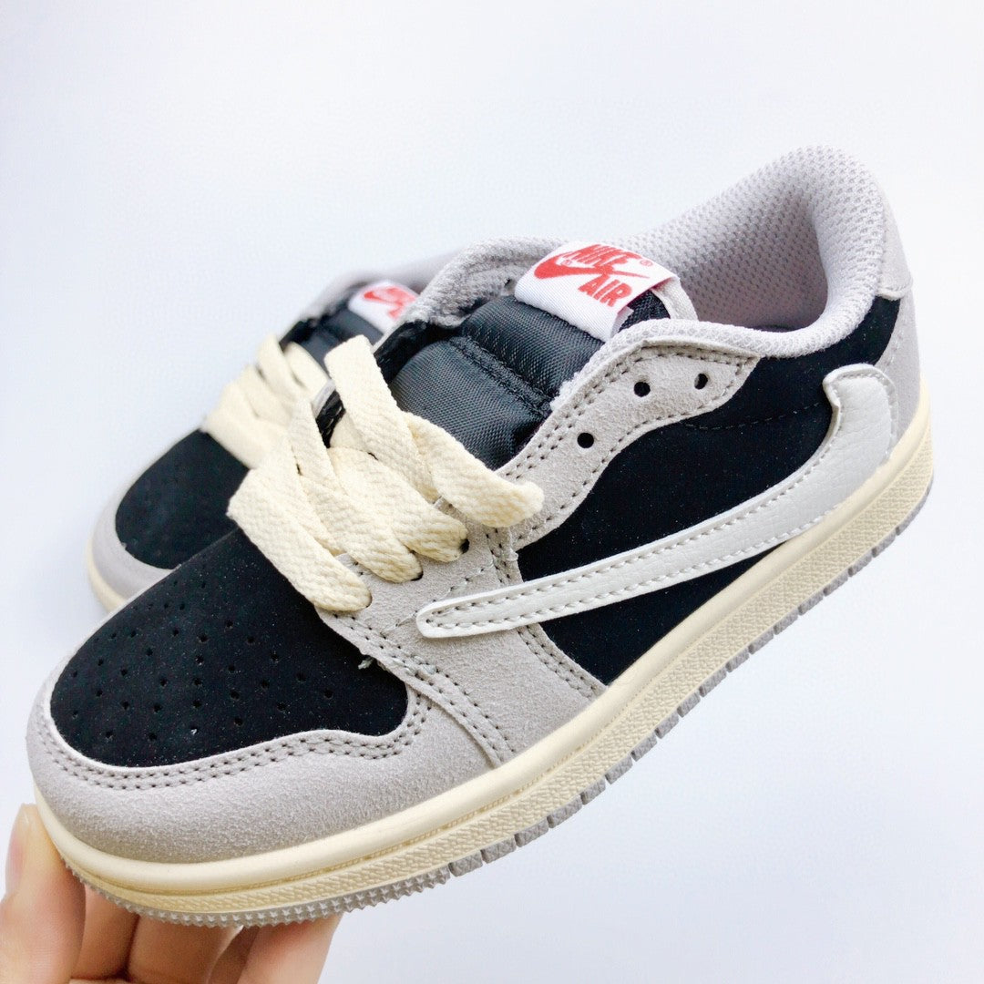 Jordan 1 Retro  x Travis Scott Beige Infantil