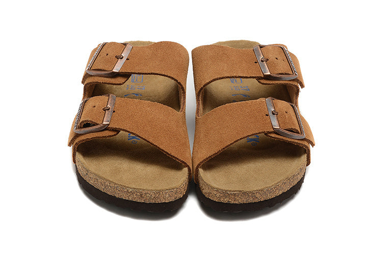 Birkenstock Sandal Arizona Brown With Buckles