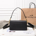 Coach Tabby 26 Black Ferragens Douradas