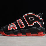 NIKE AIR MORE UPTEMPO BLACK/WHITE-LASER CRIMSON