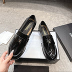 Chanel Timeless Patent Loafer black