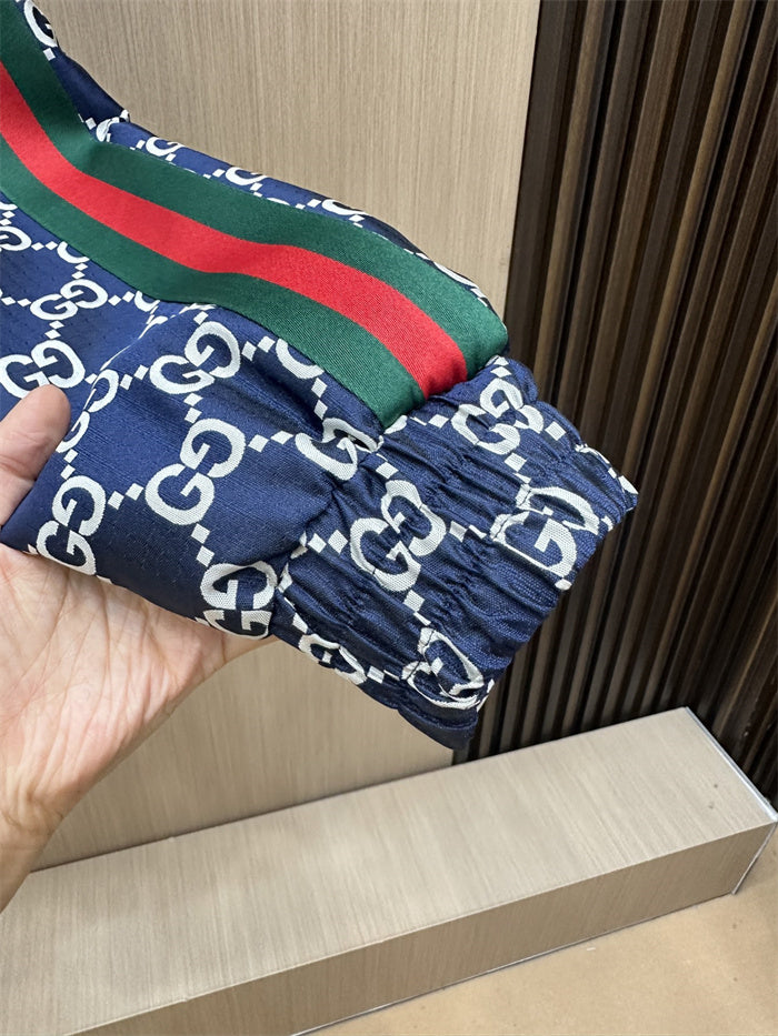Jaqueta Corta-Vento Gucci GG Monogram Color-Block