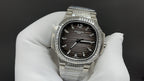 Patek Philippe Nautilus Ladies "Haute Joaillerie" Dark Gray Gradient Dial