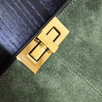 Fendi Peekaboo X-Lite Camurça Green