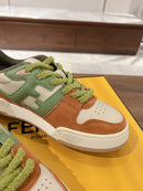 Fendi Match sneakers in brown green