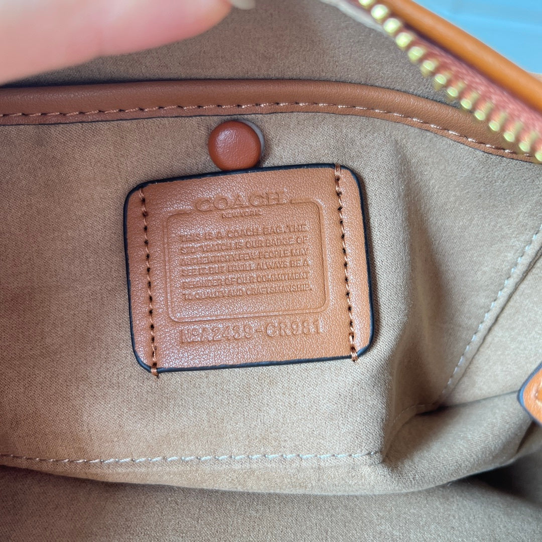 Coach Juliet Bag Shoulder 25 - Brown Ferragens Prada