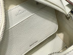 Delvaux Cool Box White Costura Contrastante