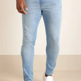 Calça Masculina Super Slim Azul (Pronta Entrega)