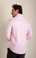 Camisa Ml Comfort Rosa Claro (Pronta Entrega)