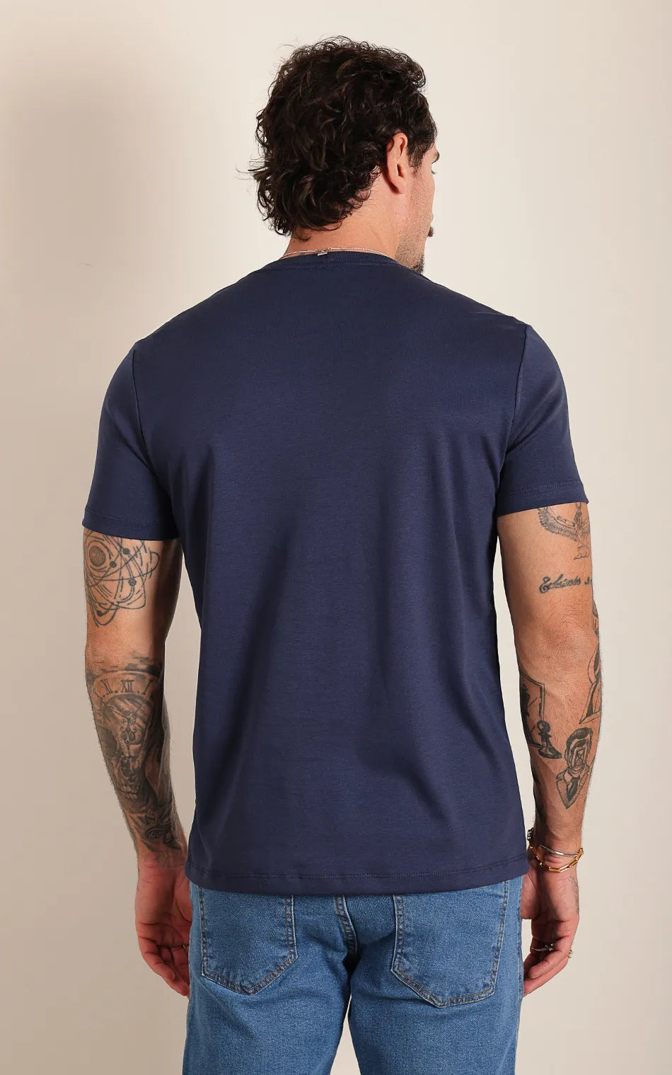 Camiseta Judá Básica Azul Marinho (Pronta Entrega)