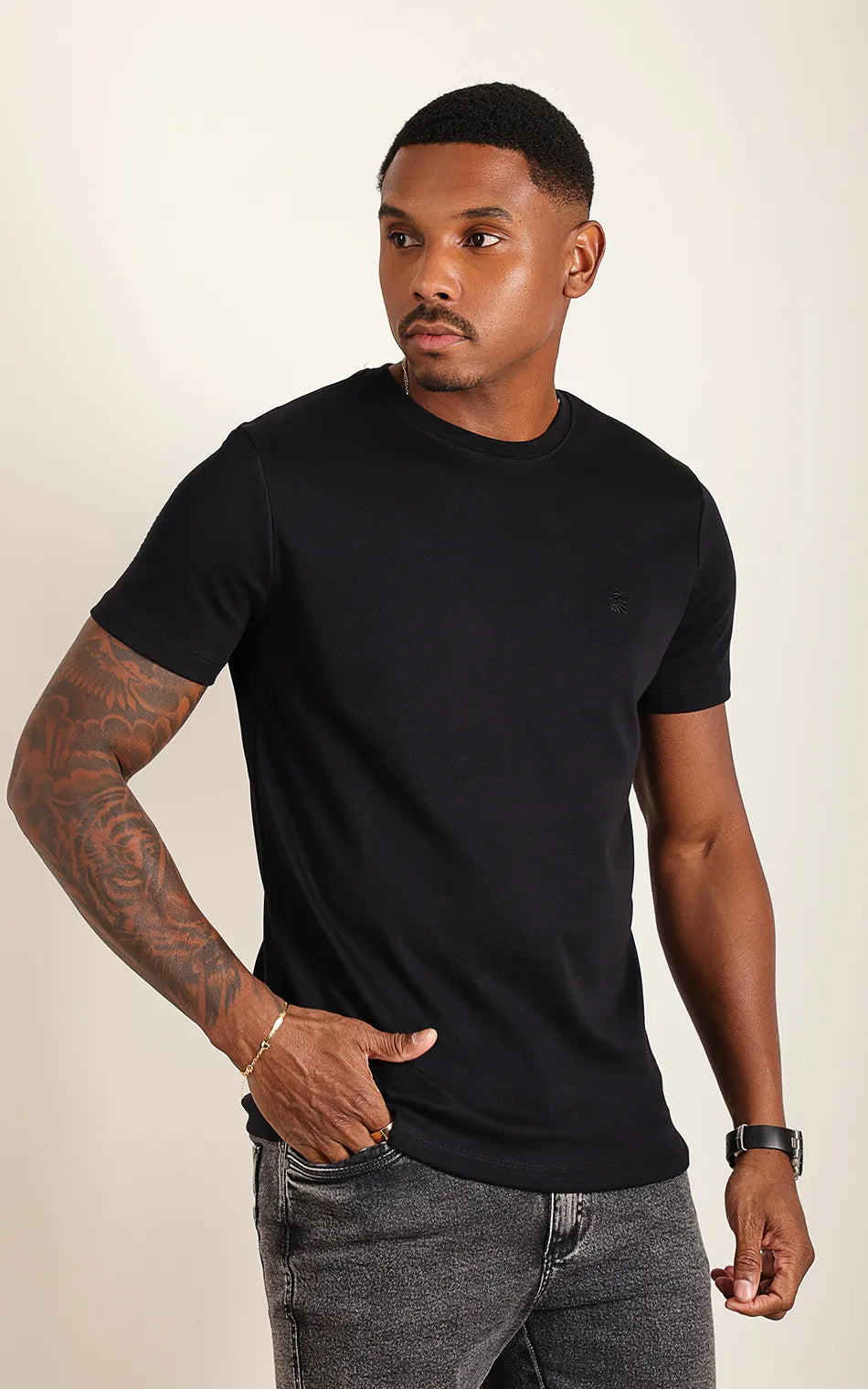 Camiseta Judá Classic Pima Black (Pronta Entrega)