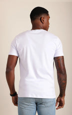 Camiseta Judá Classic Pima Branca (Pronta Entrega)