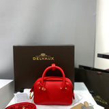 Delvaux Cool Box Nano Red