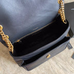 Saint Laurent NIKI baby Bag Black Ferragens Douradas