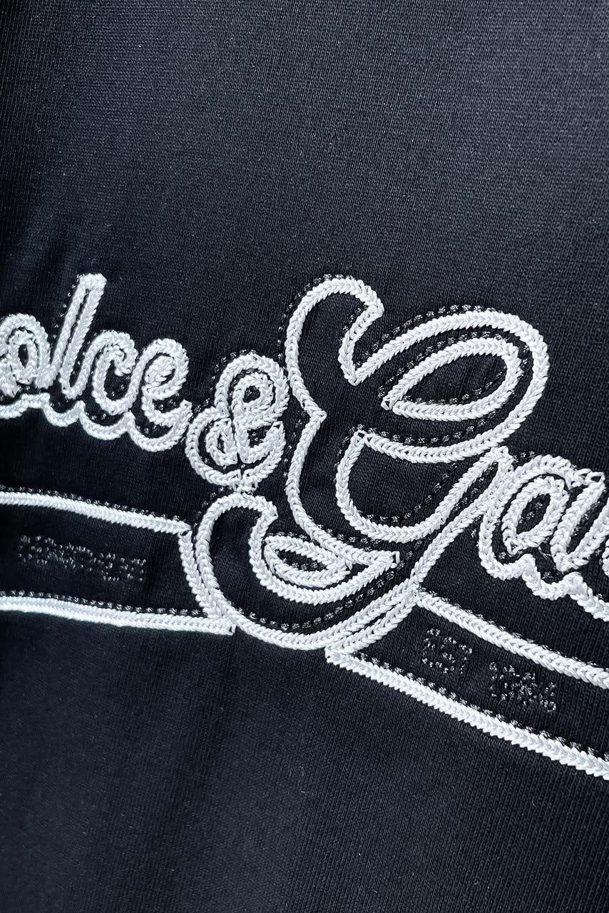 Dolce & Gabbana Embroidered Cotton T-Shirt Athletic Department Collection)