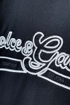 Dolce & Gabbana Embroidered Cotton T-Shirt Athletic Department Collection)