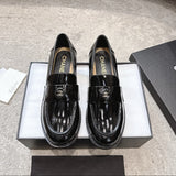 Chanel Timeless Patent Loafer black