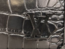Lv Alligator Mini Soft Trunk Black