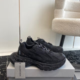 Balenciaga 3XL Black Rhinestones