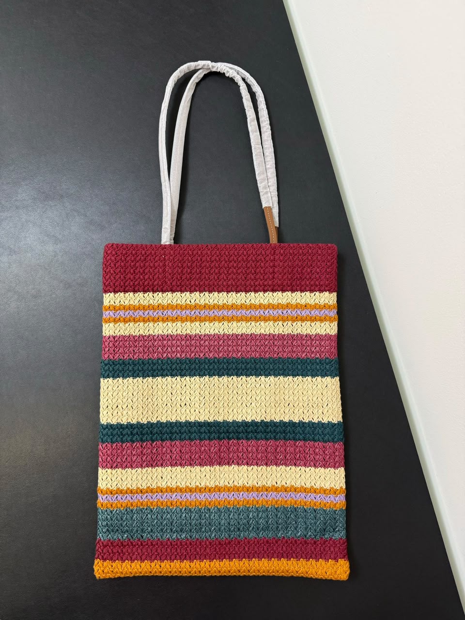 Bolsa Tote em Crochê da Miu Miu