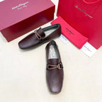 Mocassim Salvatore Ferragamo Front 4 Driving Shoe