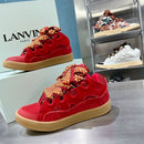 Lanvin Leather Curb Poppy Red