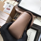 Gucci GG Marmont Small Matelasse Bag Nude.