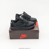Jordan 1 Retro  x Travis Scott Black Infantil
