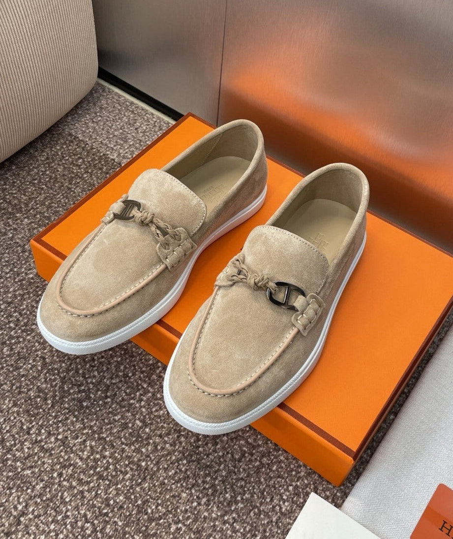 HERMES LOAFER off-white