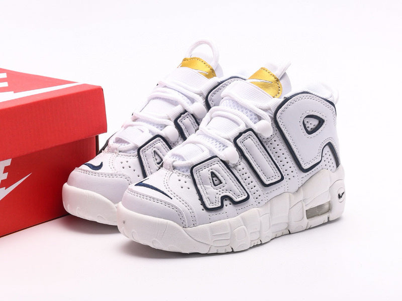 Nike Air More Uptempo White Infantil