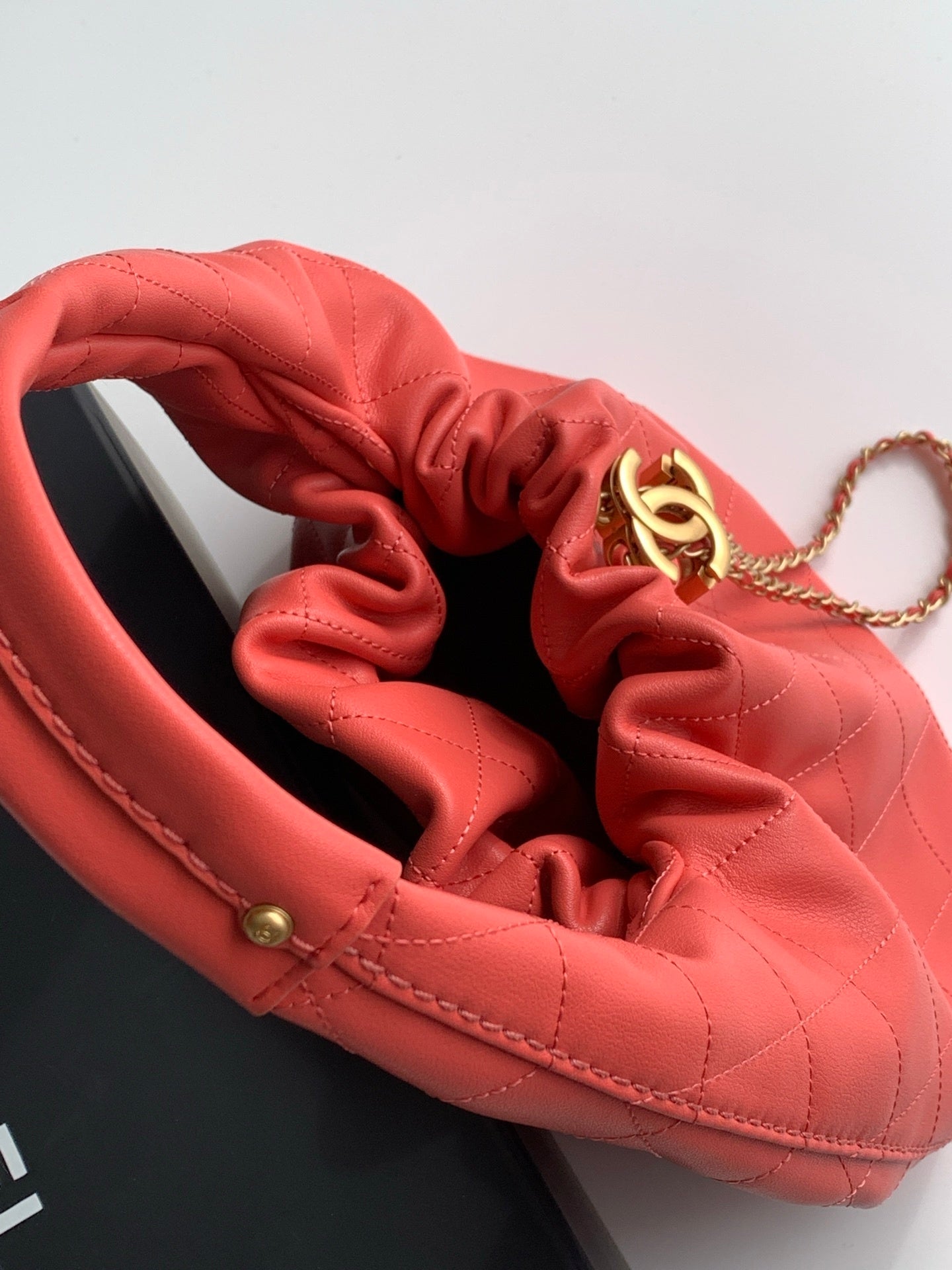 Chanel Hobo Bag Coral