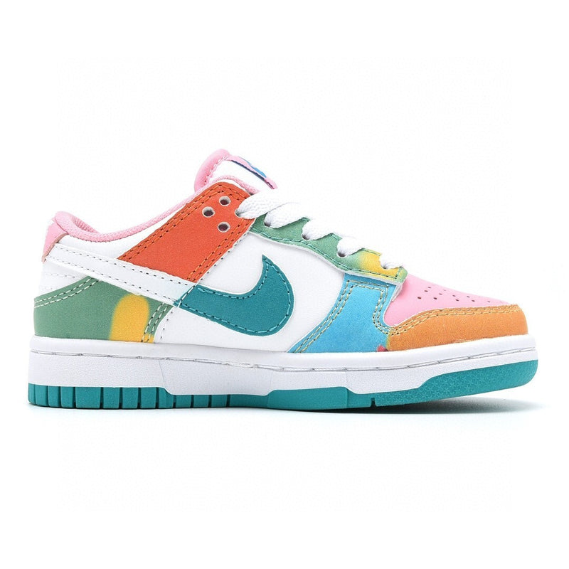 Tênis Nike Dunk Low Multi-Color infantil
