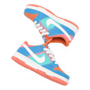 Tênis Nike Dunk Low Multi-Color orange infantil