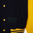 JAQUETA BICOLOR UNISSEX LACOSTE EM LÃ