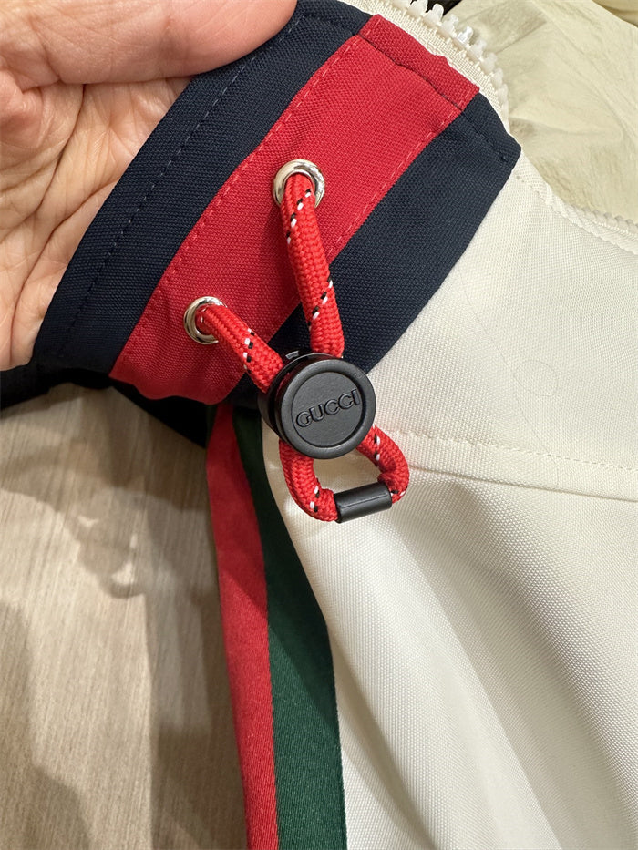 Jaqueta Corta-Vento Gucci GG Monogram Color-Block