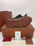Loro Piana Modular Walk Suede Brown