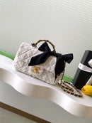 Mini Flap Bag With Top  Handle CHANEL