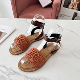 CELINE LYMPIA FLAT STRAP SANDAL
